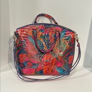 Brahmin Large Duxbury Satchel - Lush Melbourne